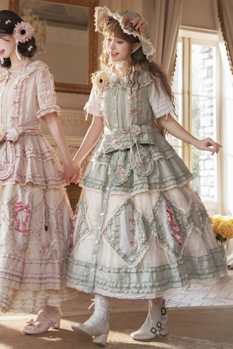 【受注予約~3/18】Rothenburg Bear 4.0 ジャンパースカート(くまあり)【MONO GIRL】