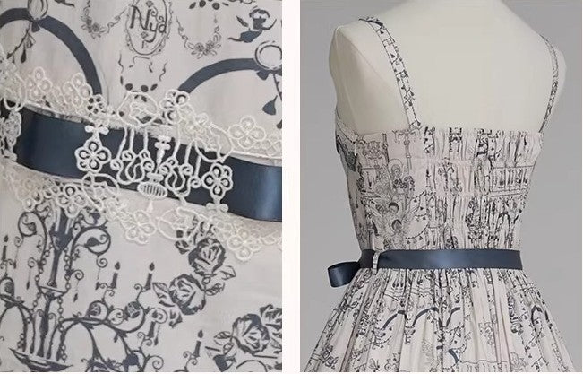 【受注予約~3/3】Amiens Cathedral ジャンパースカート・インナートップス【NyaNya】