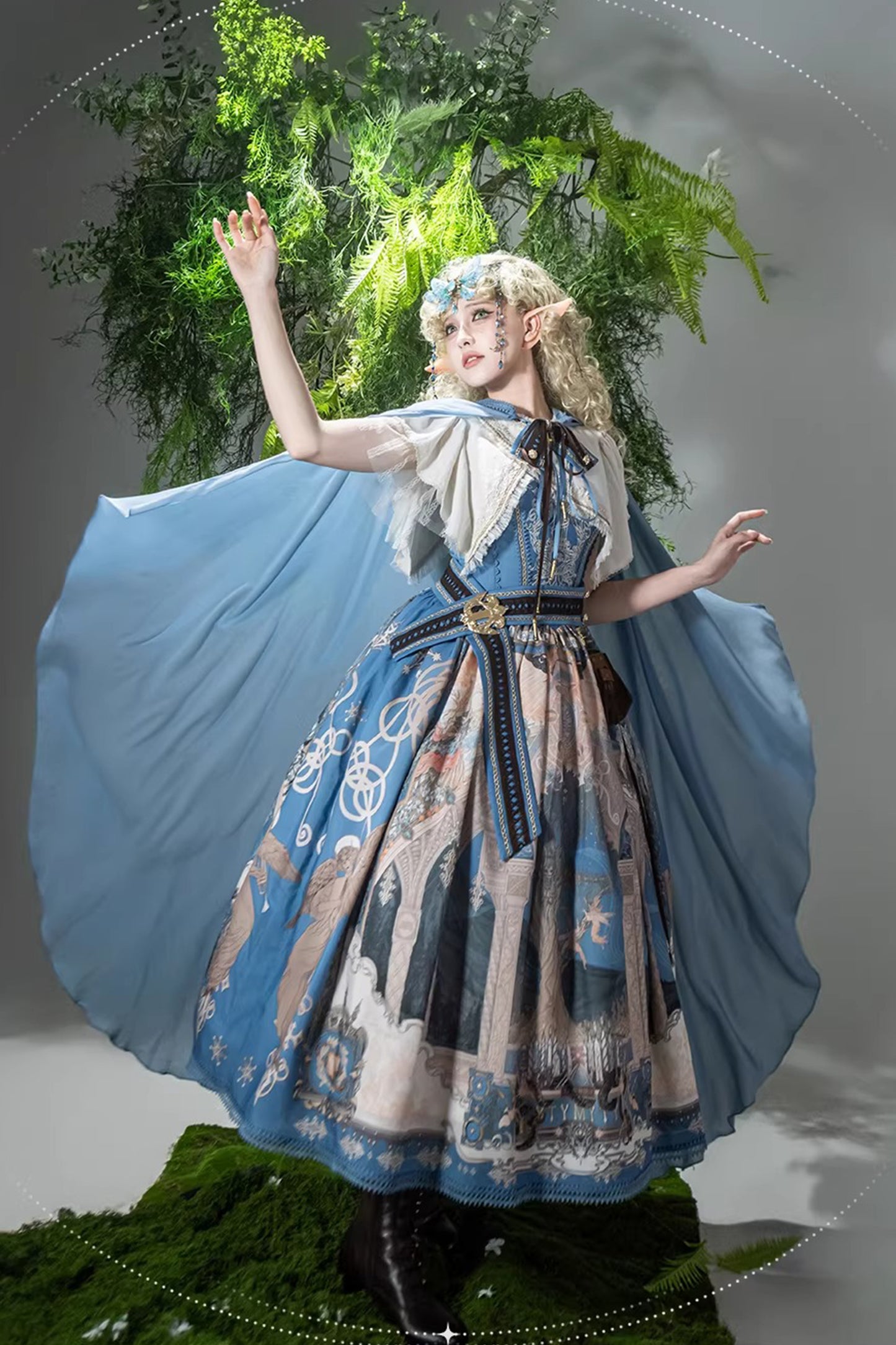 【受注予約~3/8】Hymn of the Timeless Hall ジャンパースカート・ボレロ・フルセット【物語者】