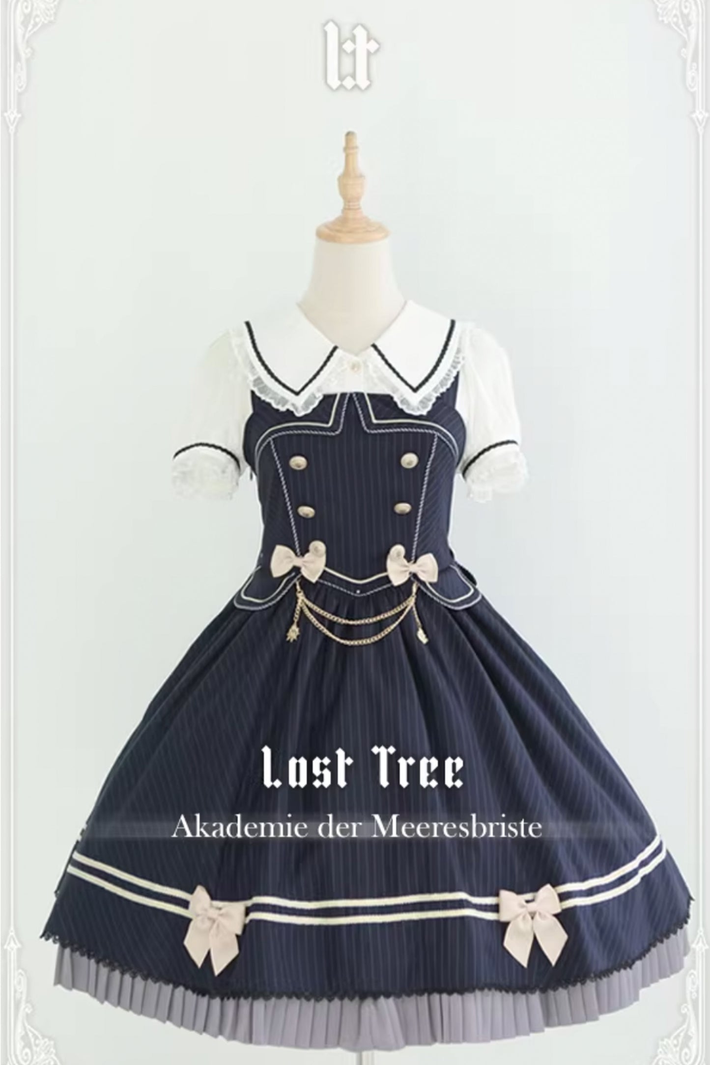 【受注予約~3/8】Akademie der Meeresbrise ジャンパースカート・ブラウス【Lost Tree】