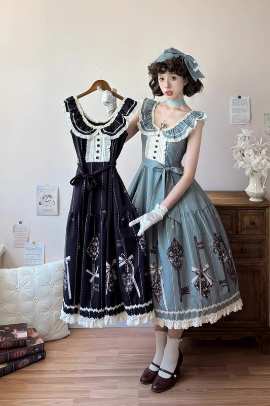 【受注予約~3/18】Secret key ジャンパースカート【Uncle's Workshop】