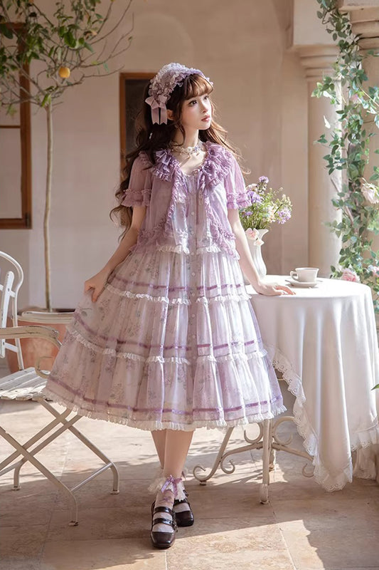 【受注予約~4/5】山河千鳥 ジャンパースカート【NDC】