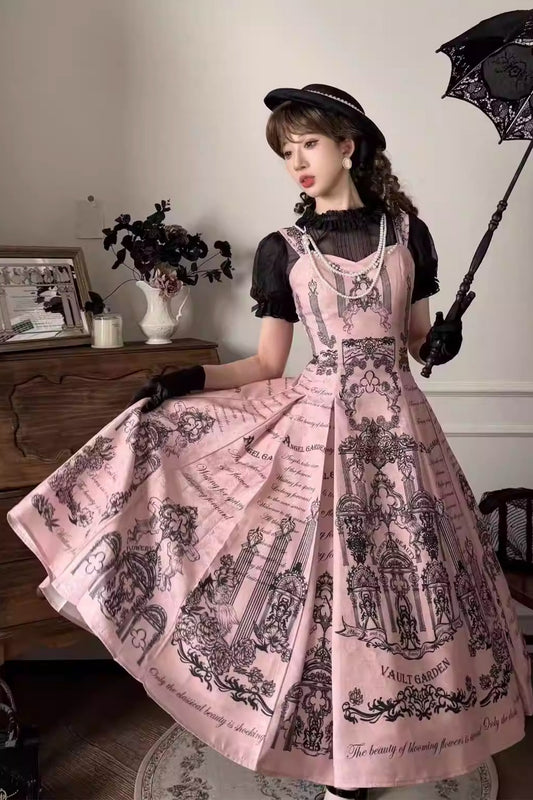 【受注予約~4/9】天使花園 ジャンパースカート（ロング丈）【VaultDesign】