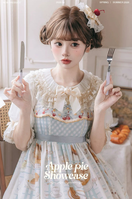 【受注予約~4/26】アップルパイの窓 2.0 ジャンパースカート・ビスチェ【NyaNya】