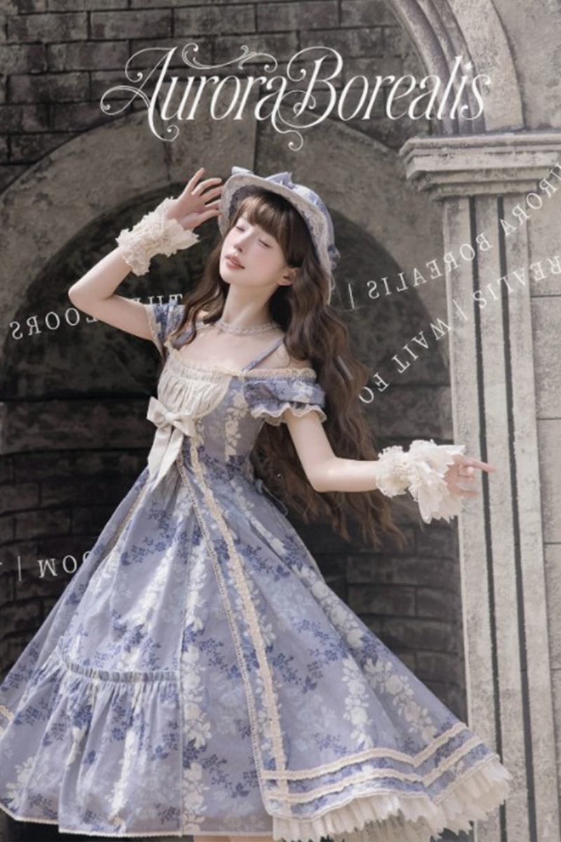 【受注予約~5/7】When the flowers to bloom ジャンパースカート(タイプ1)【Aurora Borealis】