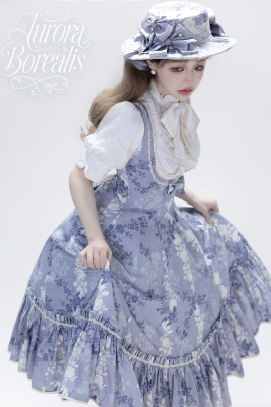 【受注予約~5/7】When the flowers to bloom ジャンパースカート(タイプ2)【Aurora Borealis】