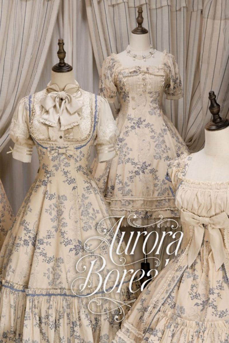 【受注予約~5/7】When the flowers to bloom ジャンパースカート(タイプ2)【Aurora Borealis】