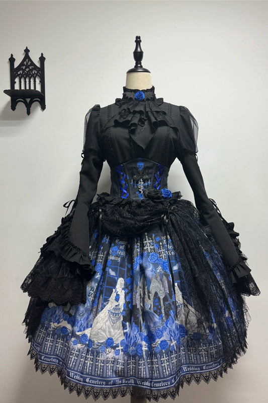 【受注予約~4/30】Noble Blood Wedding ブラウス・スカート・ジャンパースカート【夜莺少女】