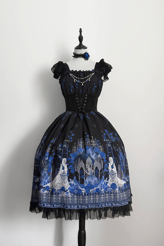 【受注予約~4/30】Noble Blood Wedding ブラウス・スカート・ジャンパースカート【夜莺少女】