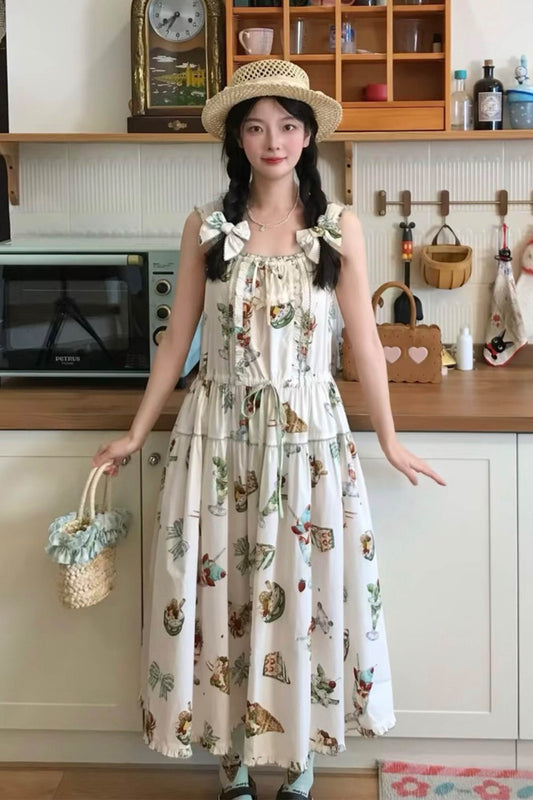 【受注予約~4/30】Ice Cream ジャンパースカート(タイプ2)【Maple Sugar】