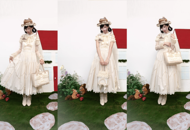【受注予約~5/18】House in Positano サロペット【DOZESheep】