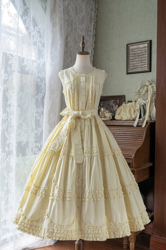 【受注予約~6/28】Warm Sun Palette 2026ver. ジャンパースカート 普通版・125cm丈【暖屿洋装】