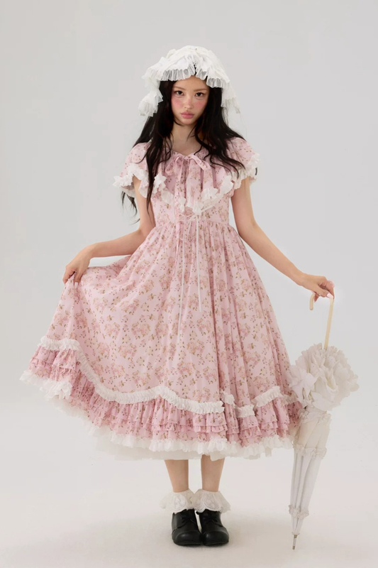 【受注予約~6/28】Bouquet of flowers for autumn 2026 ジャンパースカート(タイプ1)【BacioBouquet】