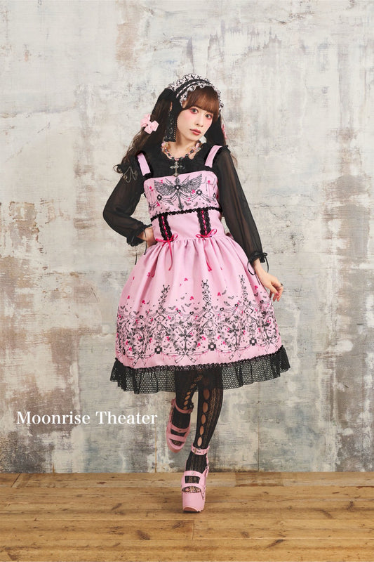 【受注予約~8/31】「月華堕天」ジャンパースカート【Moonrise Theater】