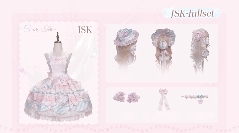【受注予約~7/9】Candy Room フルセット・ブラウス【Dream Lolita】