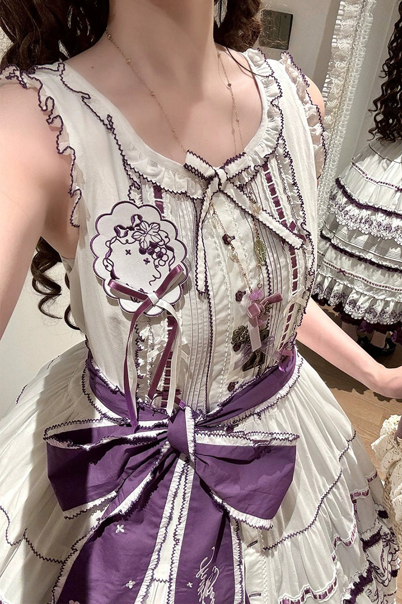 【受注予約~7/23】Orchard of the Four Seasons ジャンパースカート【Miss Point】