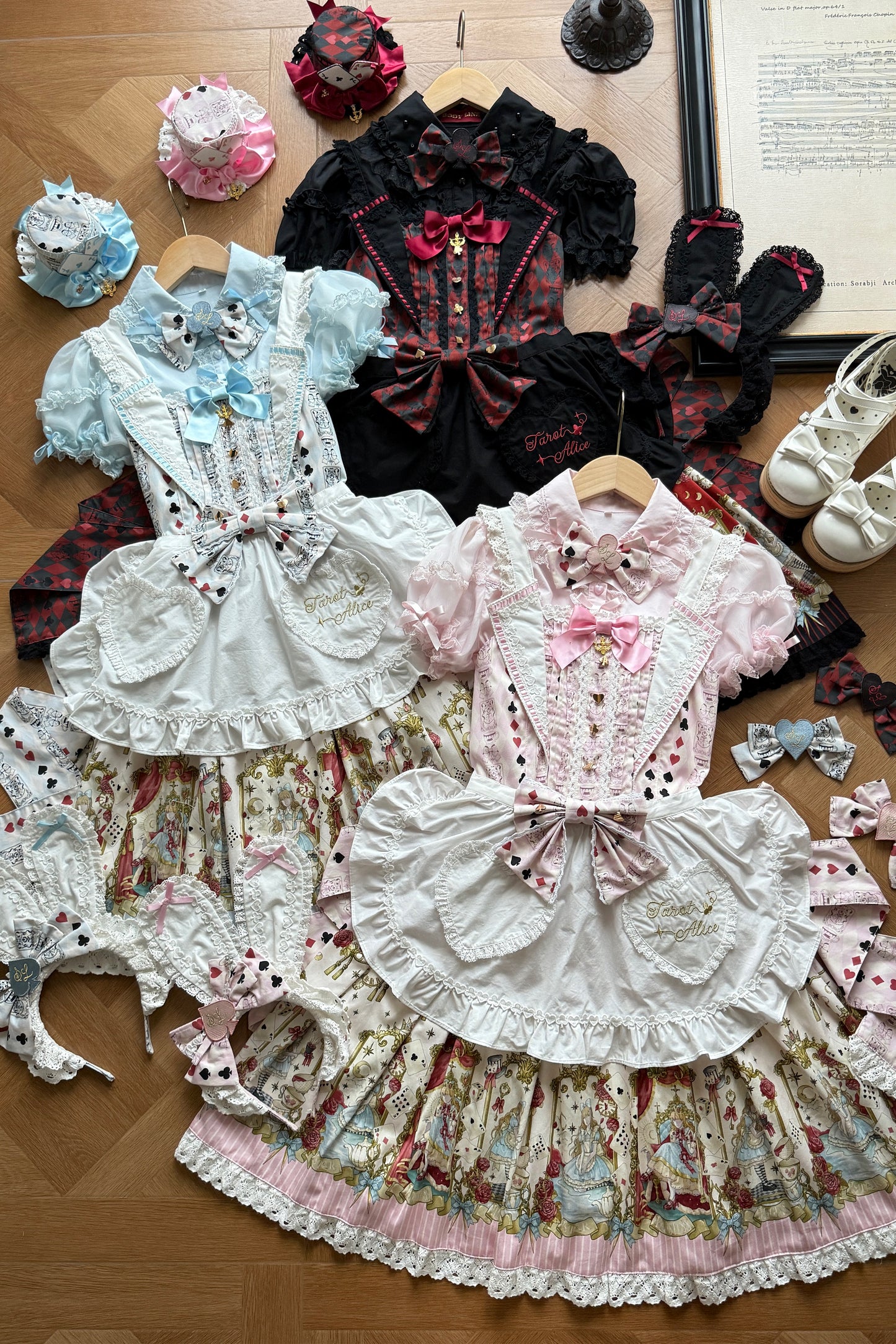 【受注予約~8/18】Tarot Alice ジャンパースカート【Sweet Whispers of Love】