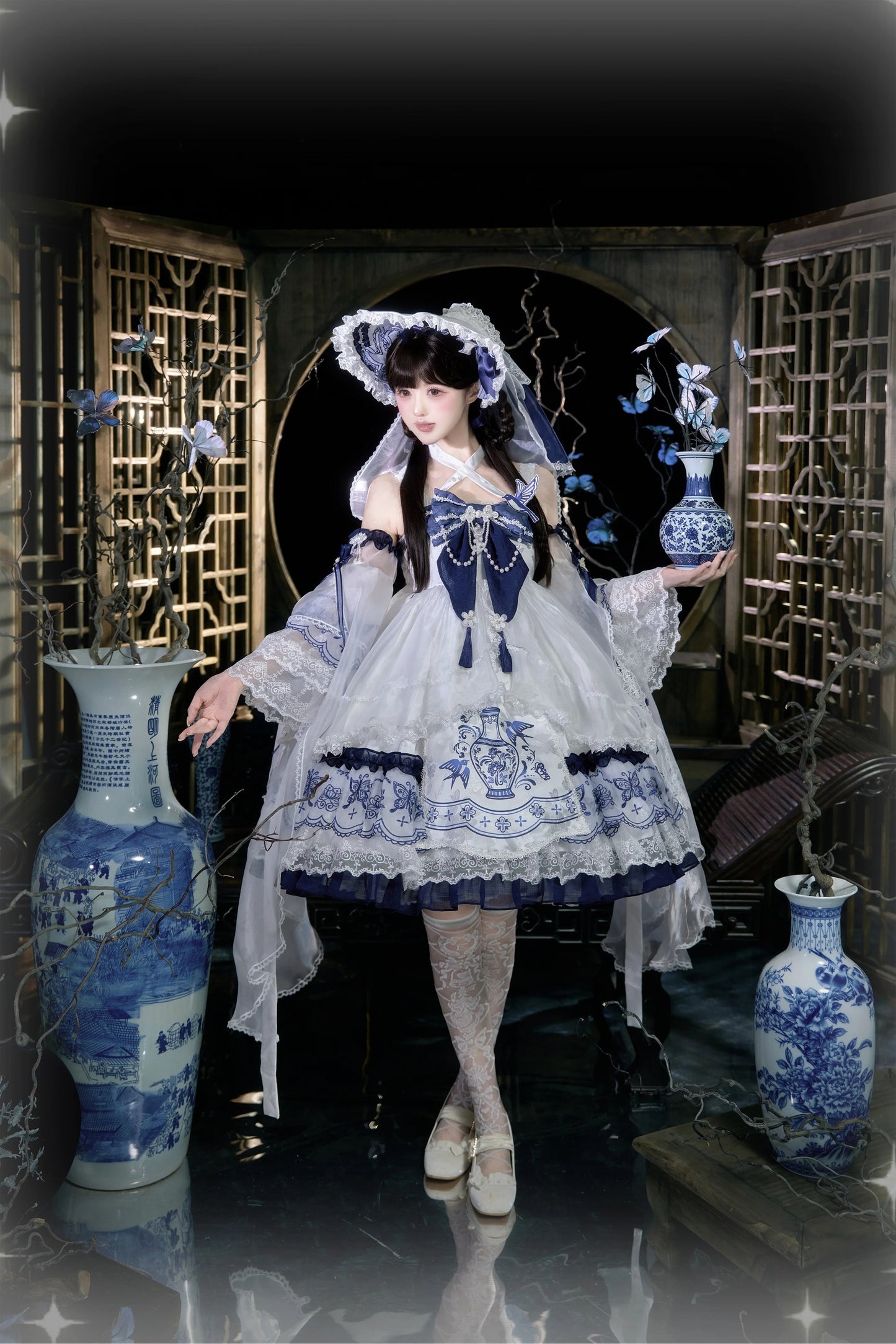 【受注予約~9/13】ユキツバメ ジャンパースカート【Discovering Treasures Studio】