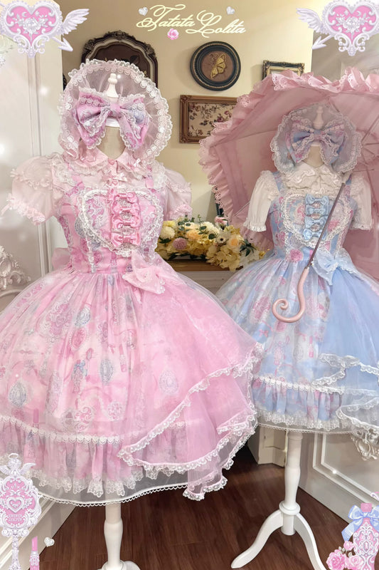 Lady Bouquet ジャンパースカート【TaTaTa Lolita】