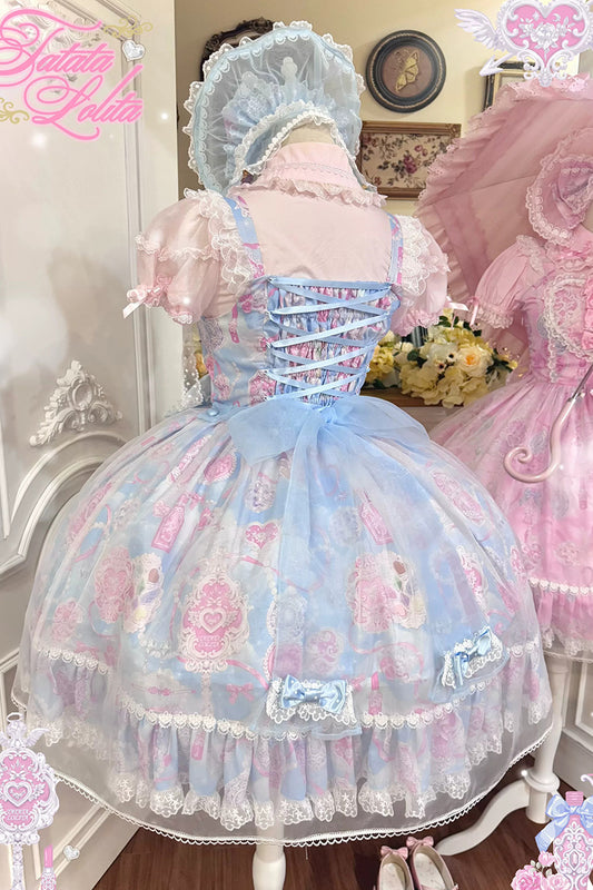 Lady Bouquet ジャンパースカート【TaTaTa Lolita】