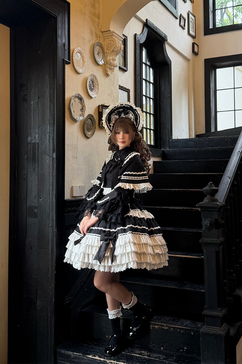 【受注予約~10/14】Labirinthe Doll 3.0 ジャンパースカート・ブラウス・ケープセット【MQ】