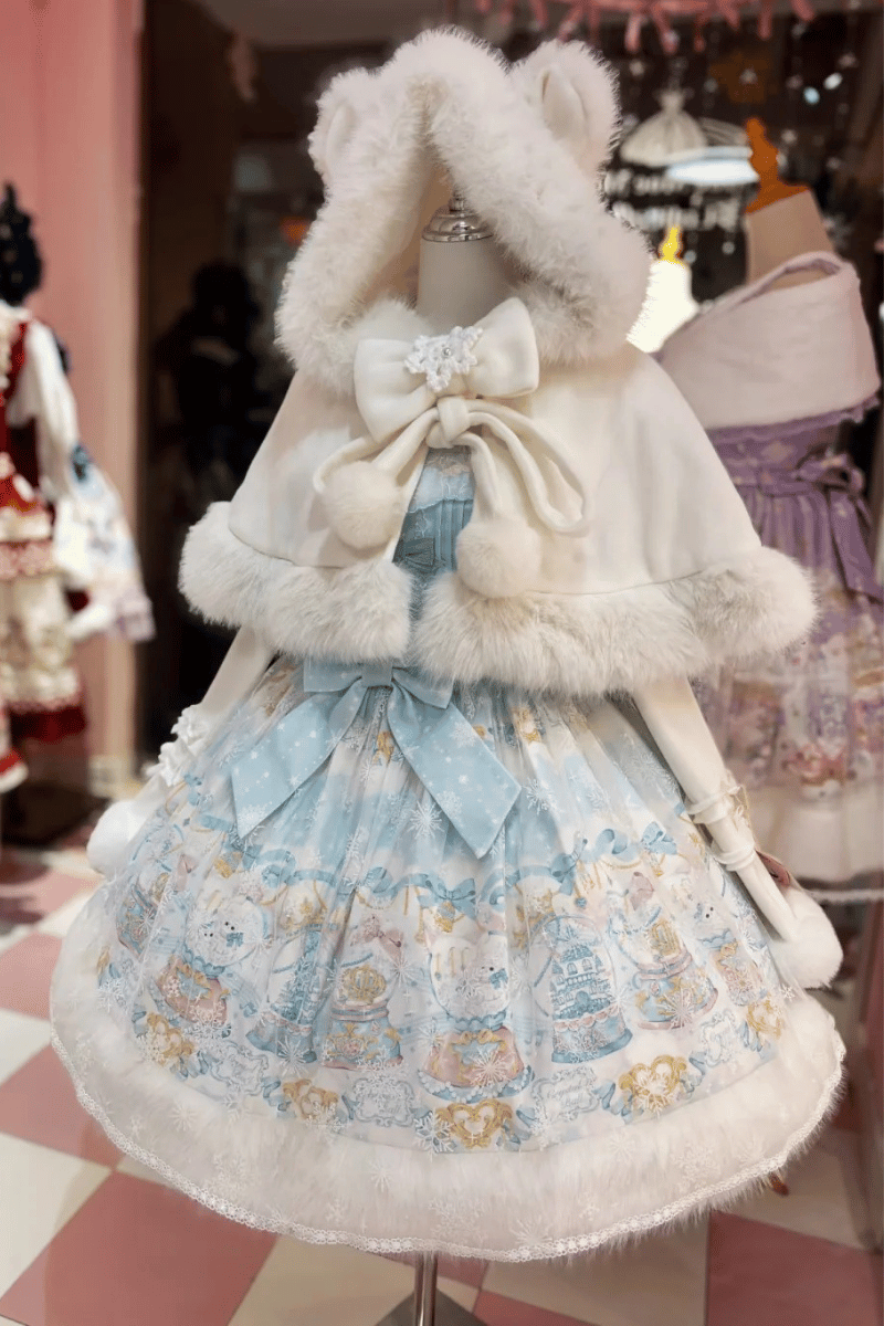 【受注予約~9/30】Kitty Musical Box ジャンパースカート・ケープ・2点セット【MY Cat-Twinkling Starlight】