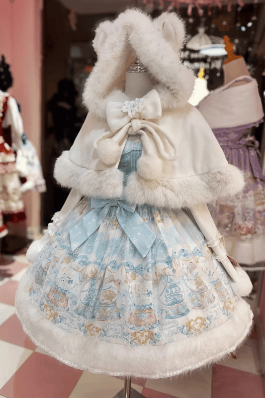 【受注予約~9/30】Kitty Musical Box ジャンパースカート・ケープ・2点セット【MY Cat-Twinkling Starlight】