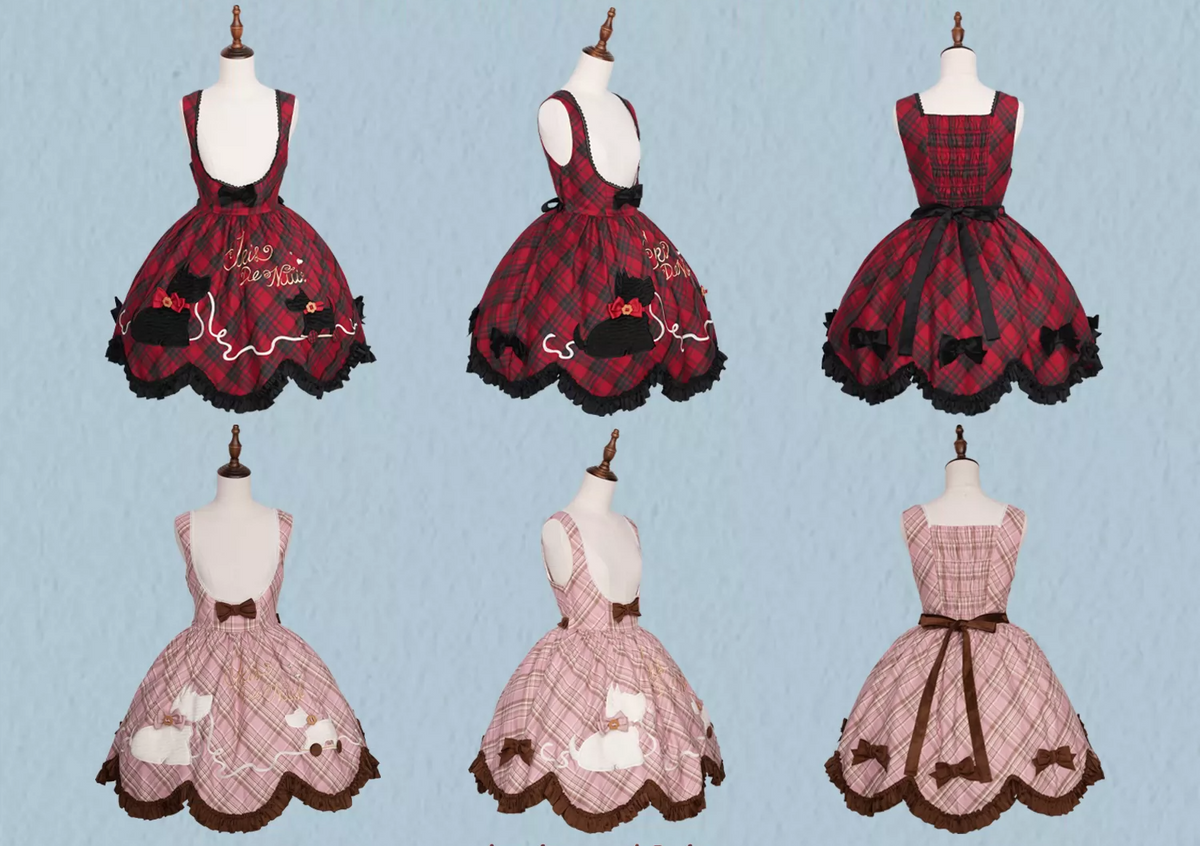 【受注予約~10/14】Puppy and WoolBall 2026ver. ジャンパースカート・サロペット【iris de nuit】