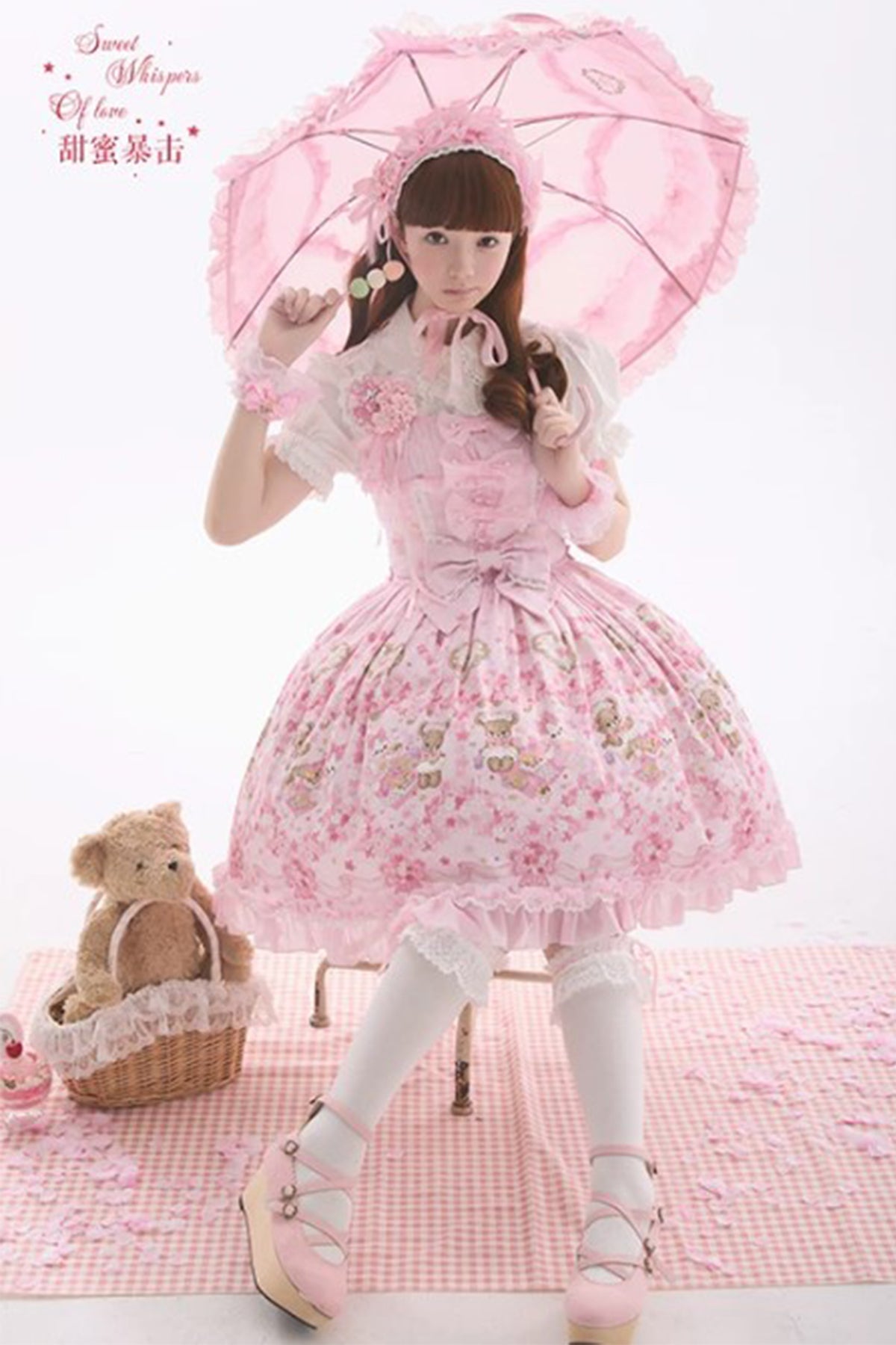 【受注予約~10/28】Sakura Bloom ジャンパースカート【Sweet Whispers of Love】