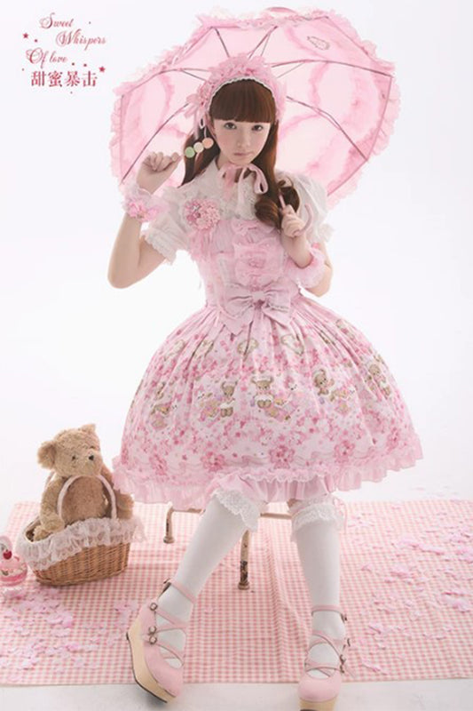 【受注予約~10/28】Sakura Bloom ジャンパースカート【Sweet Whispers of Love】