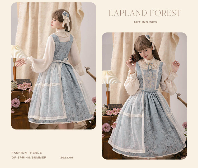 【受注予約~9/17】Lapland Forest ジャンパースカート(タイプ2)【NyaNya】