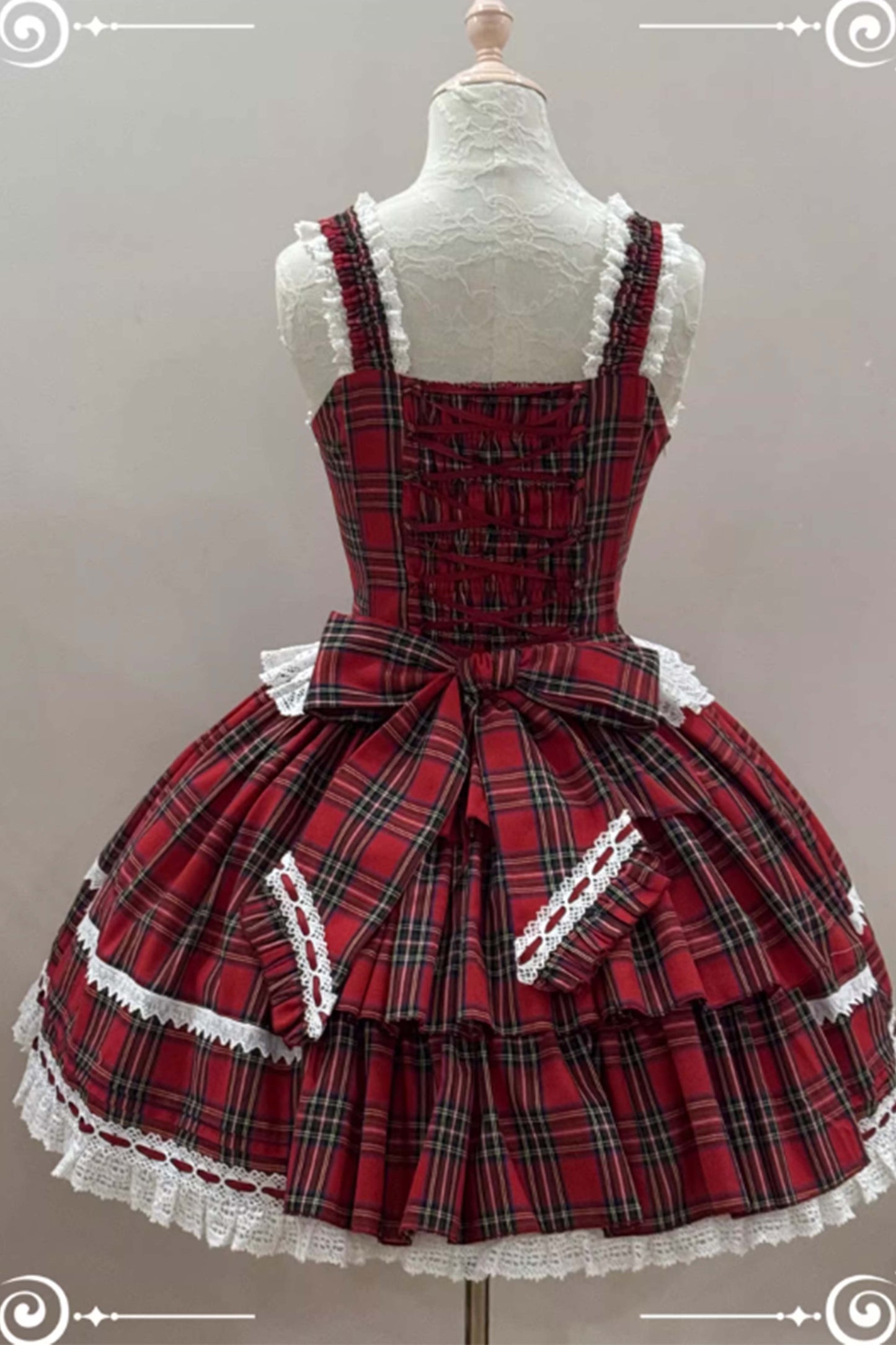 Laura Doll ジャンパースカート(ローウエスト)【小能熊】