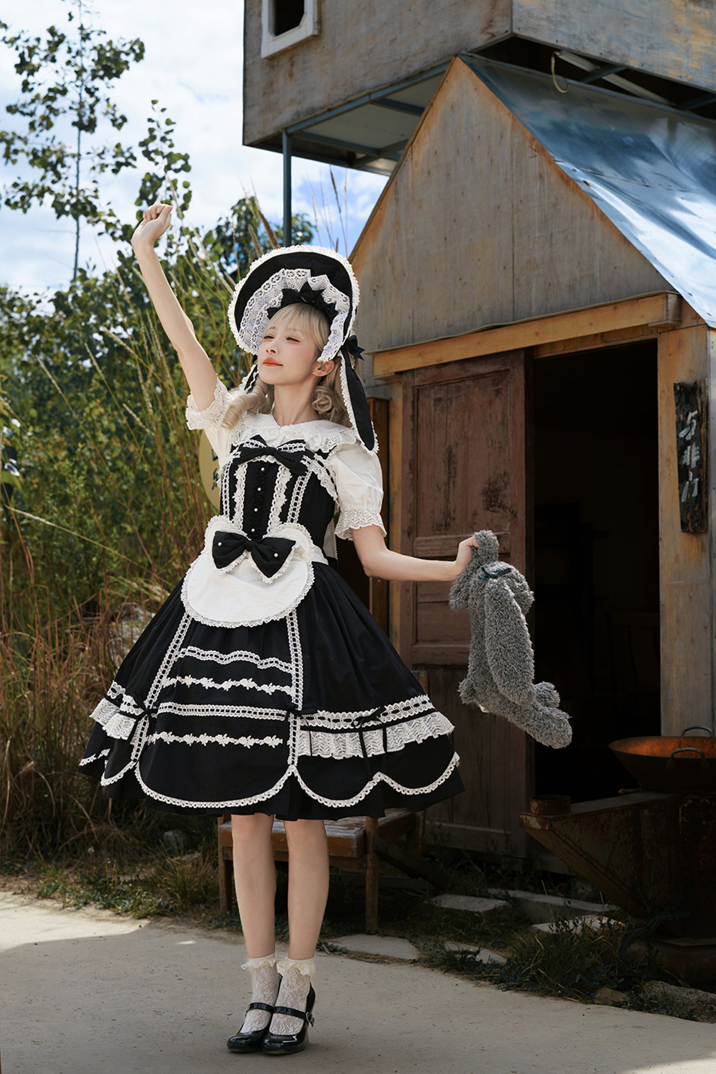 Ancient Petal Cake ジャンパースカート【Miss Point】