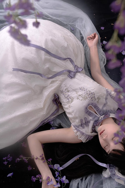 【受注予約~6/19】Wisteria Fantasy ジャンパースカート(タイプ2)【NDC】