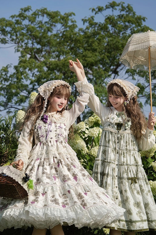 【受注予約~8/7】ロワールのブドウ園5.0 ジャンパースカート(タイプ1)【仲夏物語】