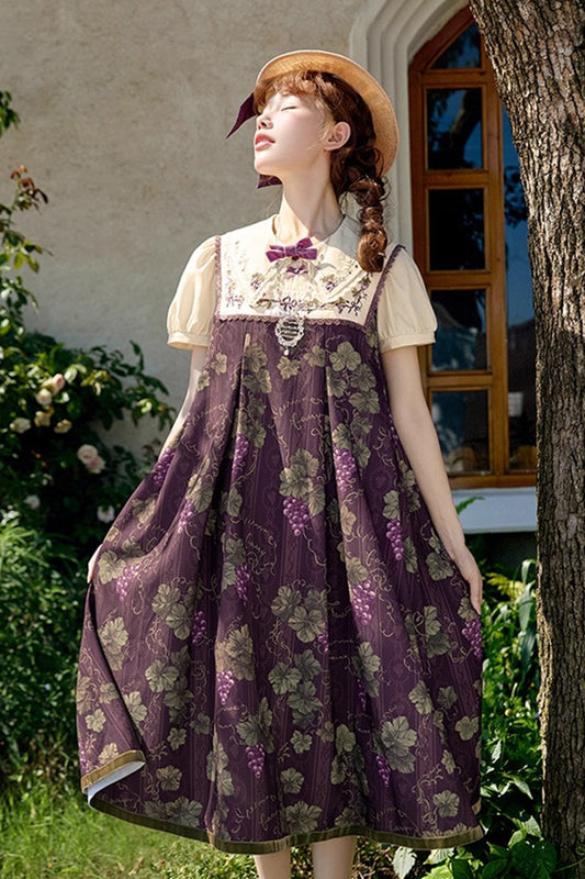 【受注予約~8/7】ロワールのブドウ園4.0 ジャンパースカート【仲夏物語】