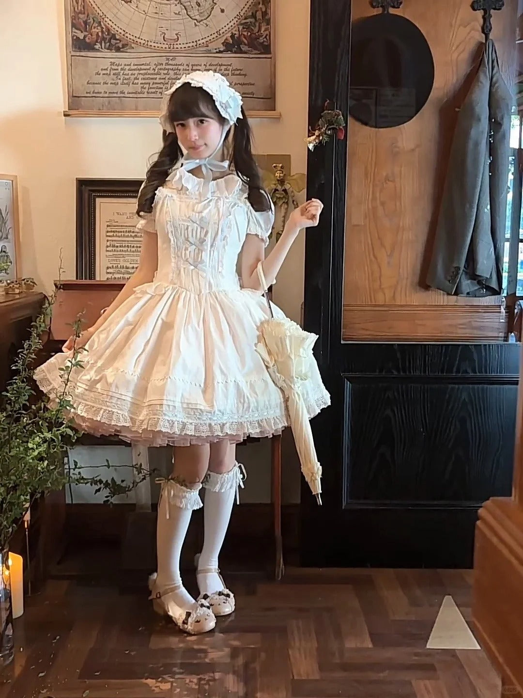 Laura Doll ジャンパースカート(ローウエスト)【小能熊】