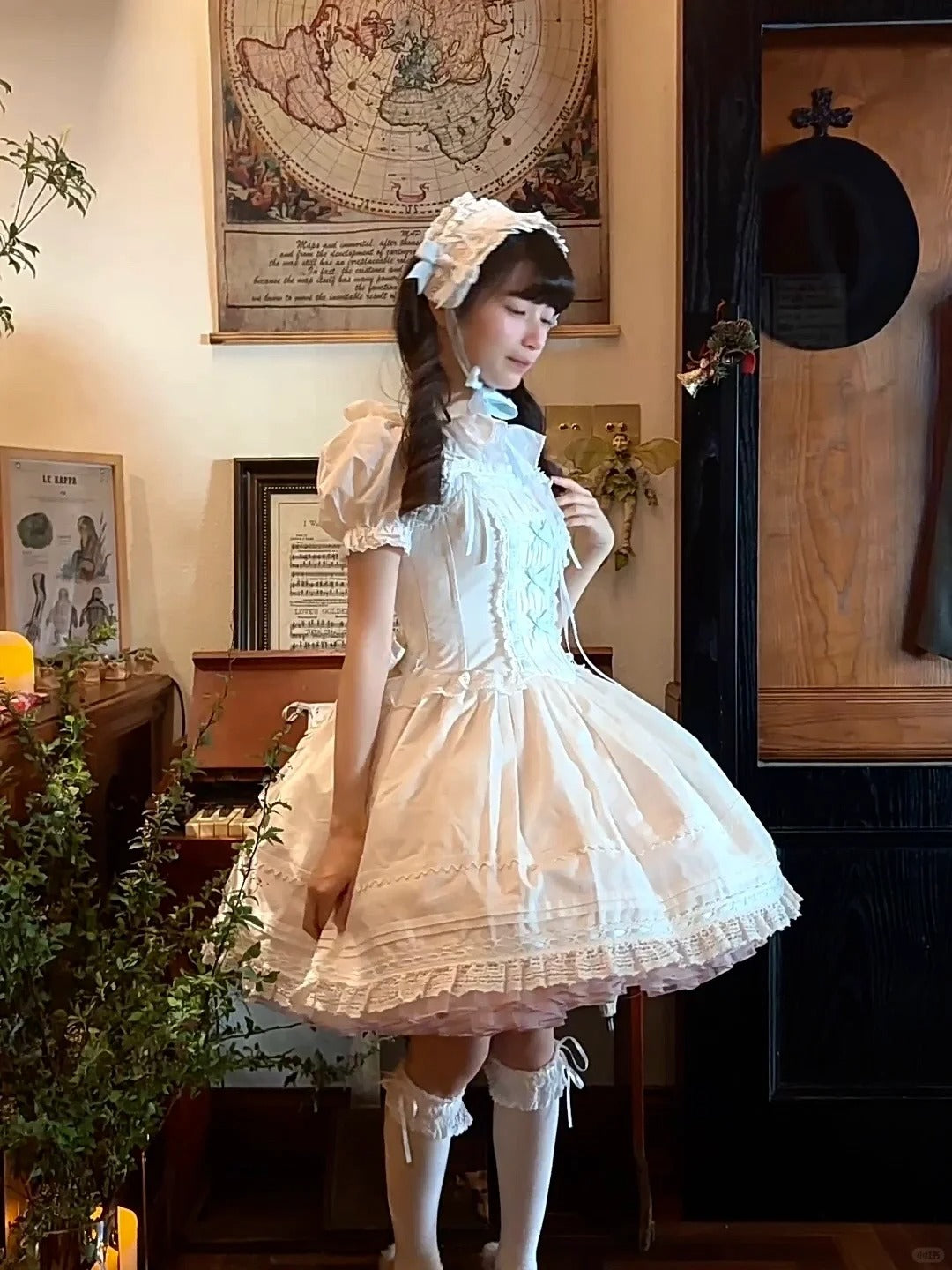 Laura Doll ジャンパースカート(ローウエスト)【小能熊】