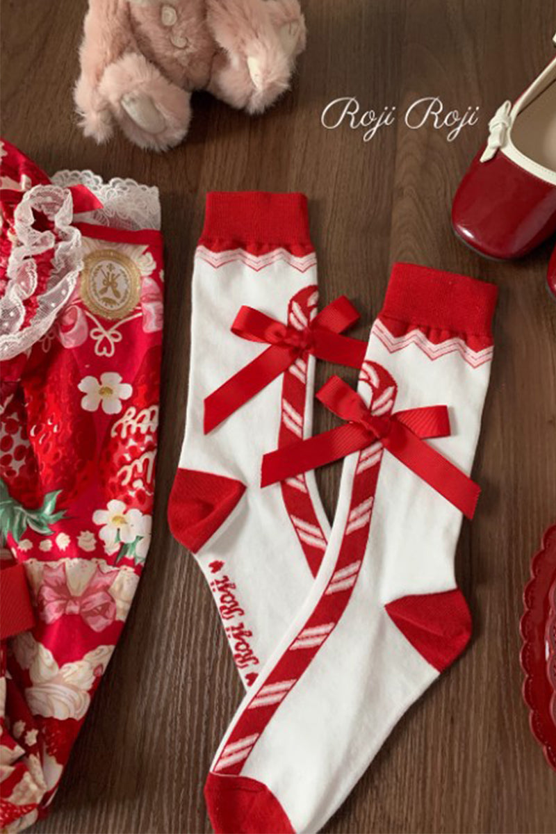 キャンディスティック ソックス【Roji Roji】