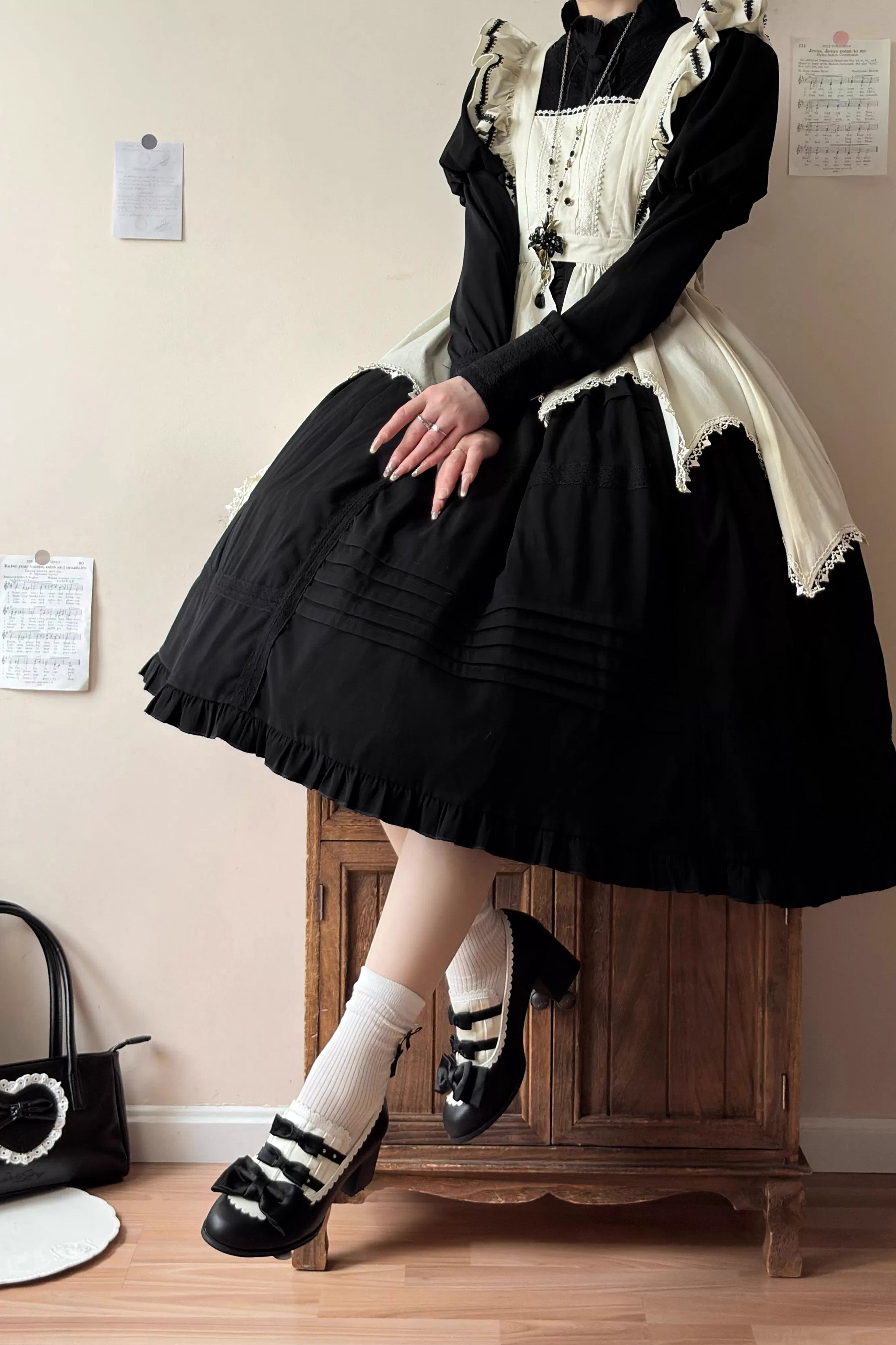 Epetice エペティス　伯爵　ハイウエストスカート　ブラック　ロリータ Epetice/エペティス على X: 