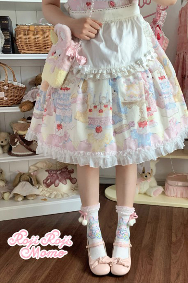 momo クルー丈ソックス【Roji Roji】