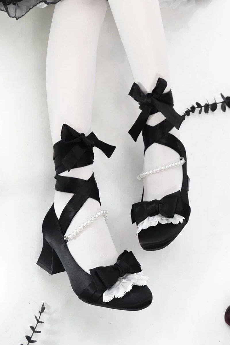 【受注予約~5/11】Swan Song-Lace-Up Ver.- パンプス【MODO】
