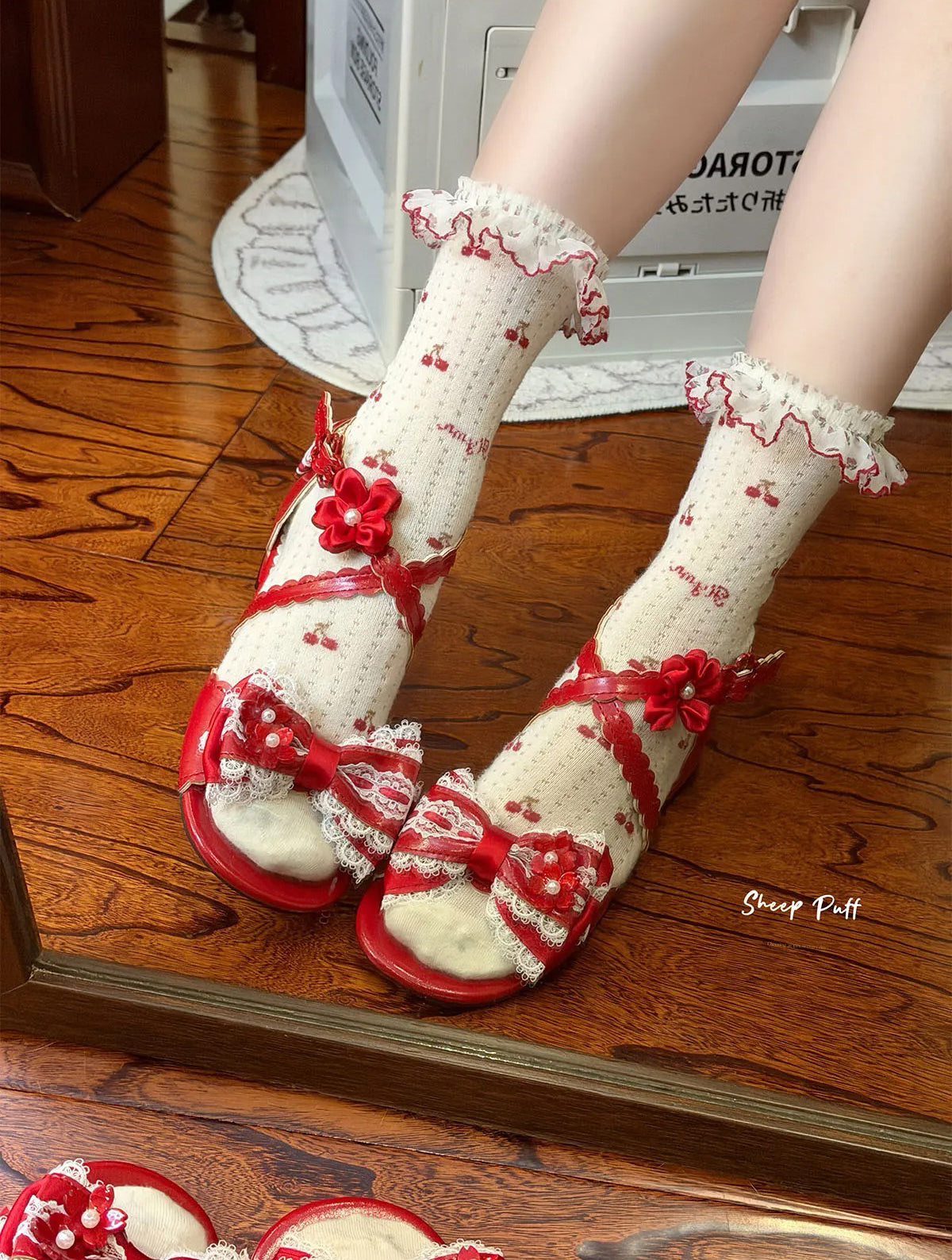 Flowers リボンミュール【Sheep Puff】 – Epetice