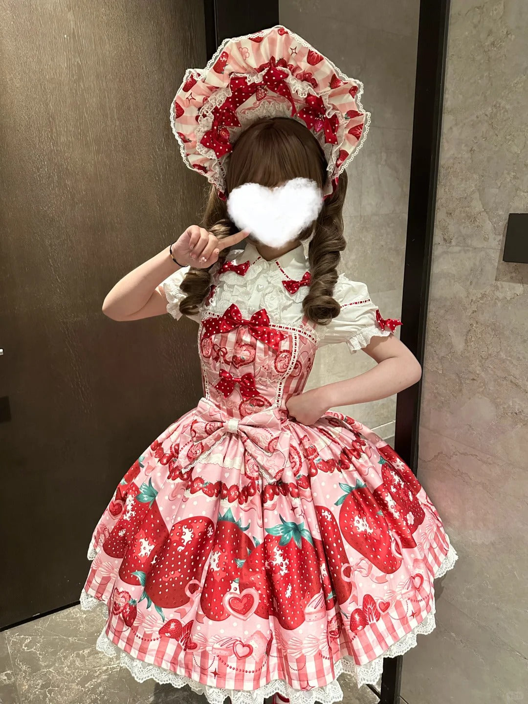 Strawberry Cream ブラウス【Dream Lolita】