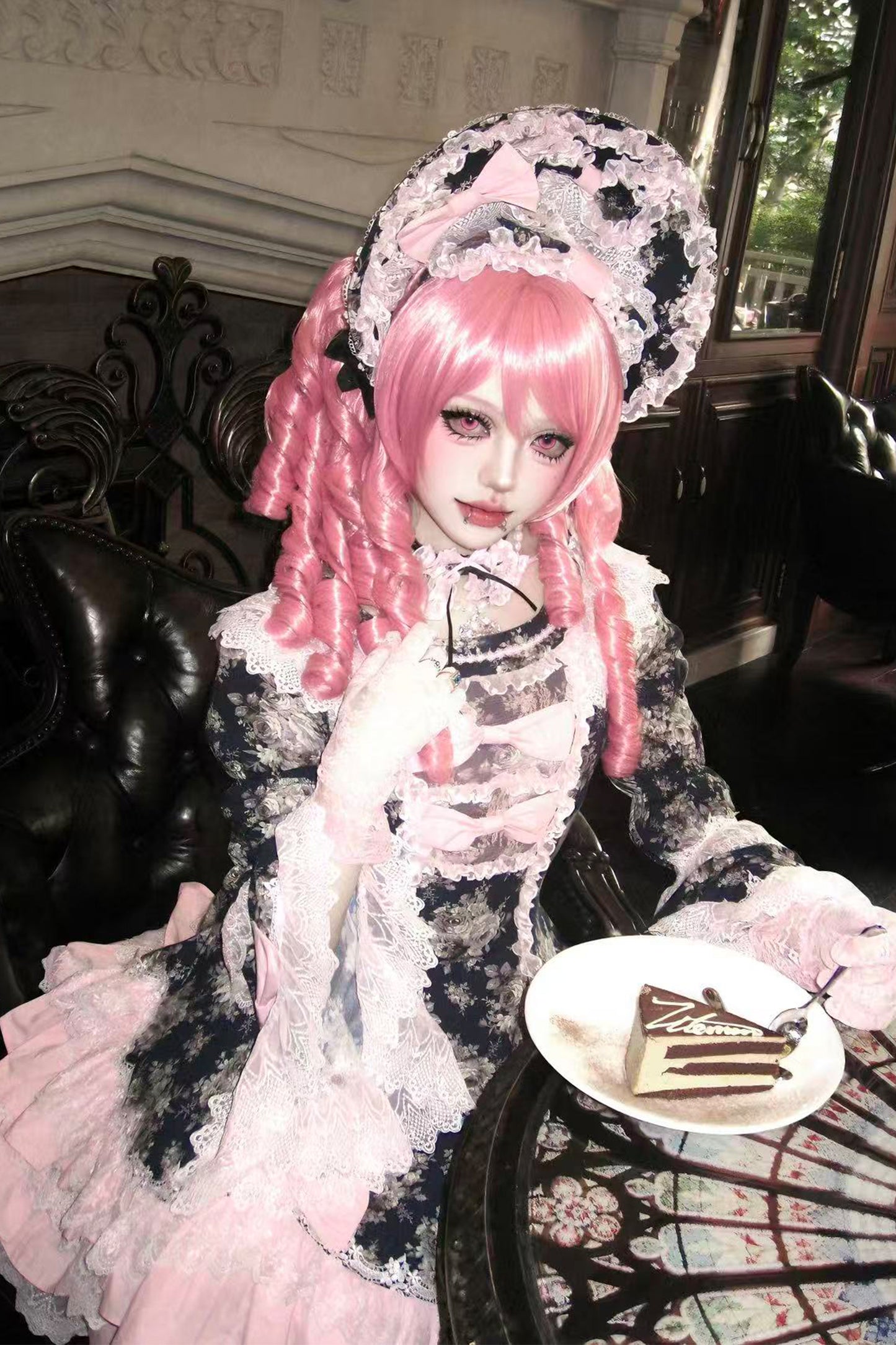 【受注予約~3/17】Diana Rose ワンピース(花柄Ver.)【NiUNiUQ7】