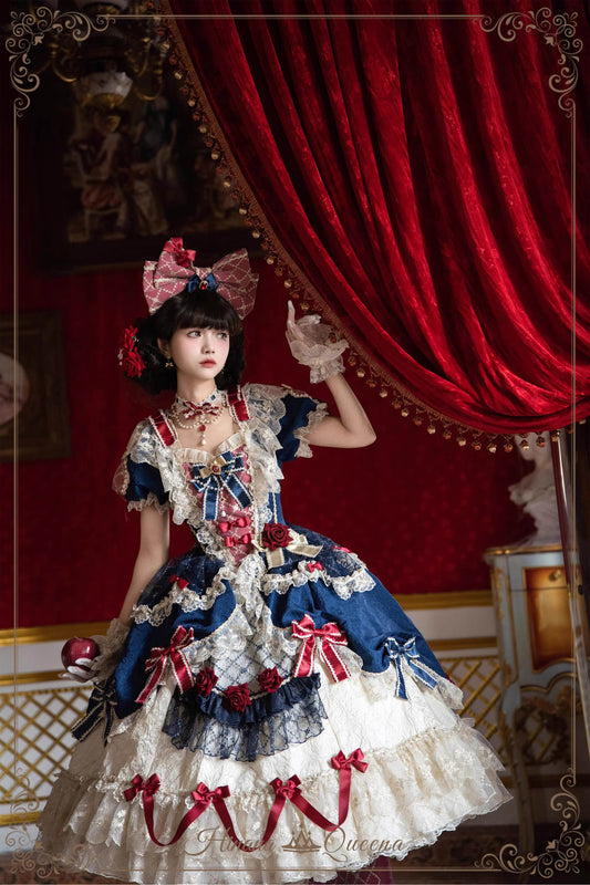 [Pre-orders until June 26th] Mirror Snow White Dress Full Set (Normal Length) [Hinana Queena]