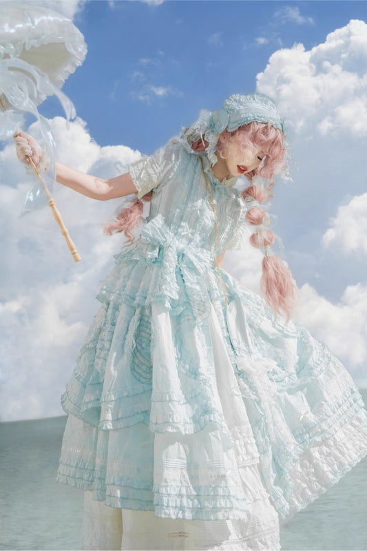 【受注予約~8/18】くらげのともしび ワンピース・ジャンパースカート【MONO GIRL】