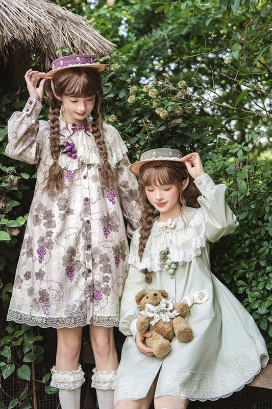 【受注予約~8/7】ロワールのブドウ園5.0 ワンピース【仲夏物語】