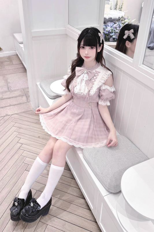 Heart Beat Angel ワンピース(ピンク)【胡桃木JK】