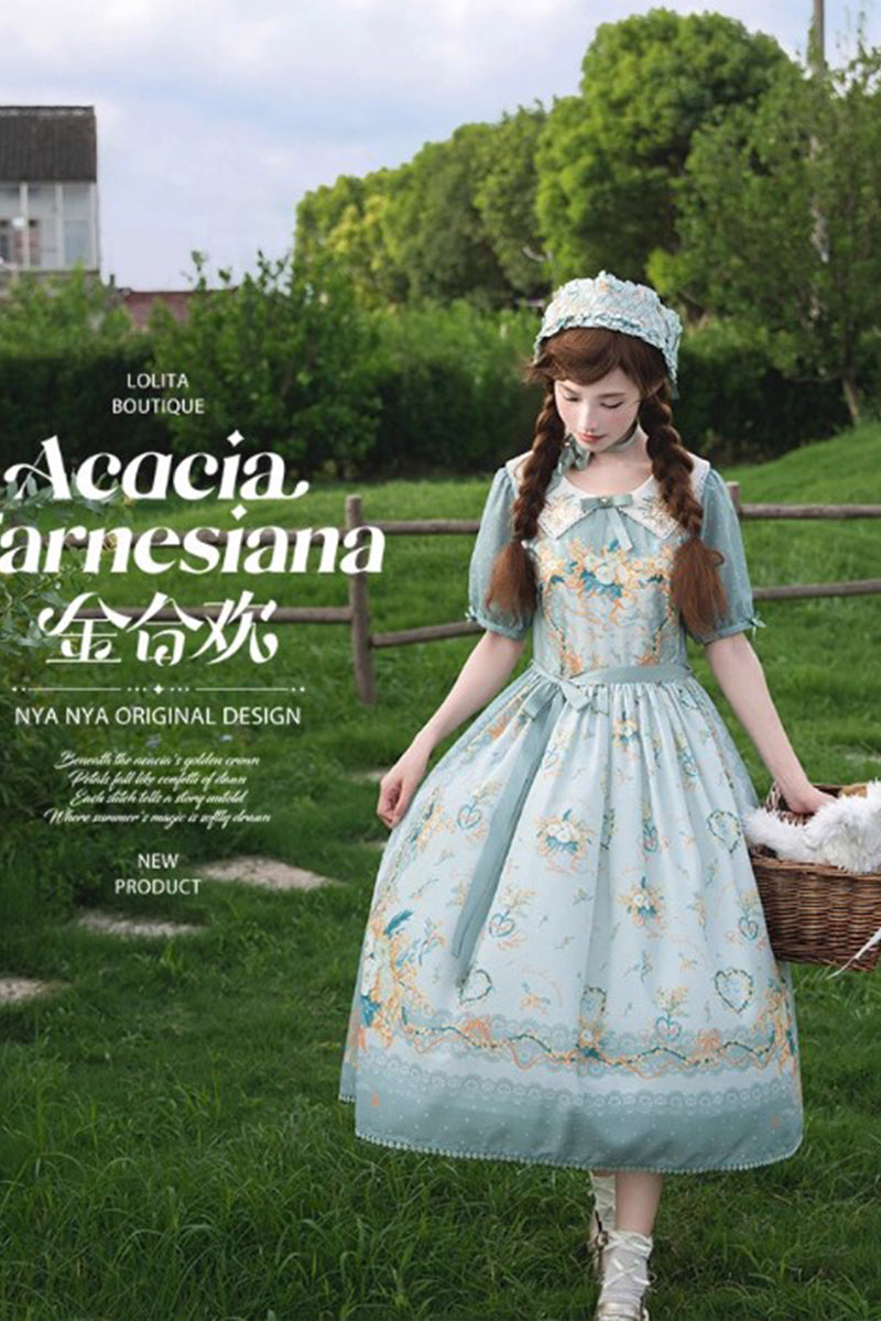 【受注予約~8/20】Acacia Farnesiana 2.0 ワンピース【NyaNya】